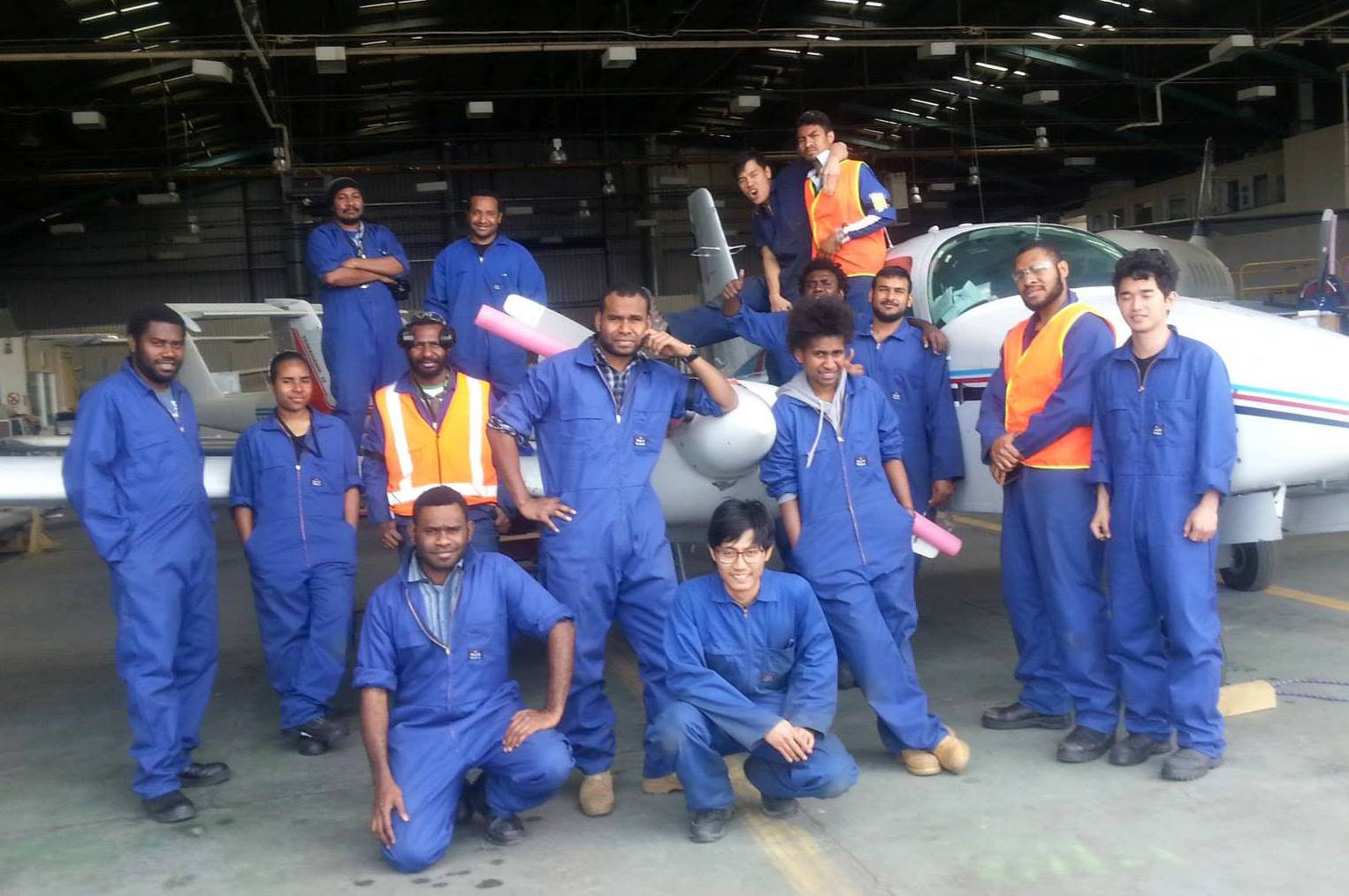 Cadet engineers start training with Hawker Pacific