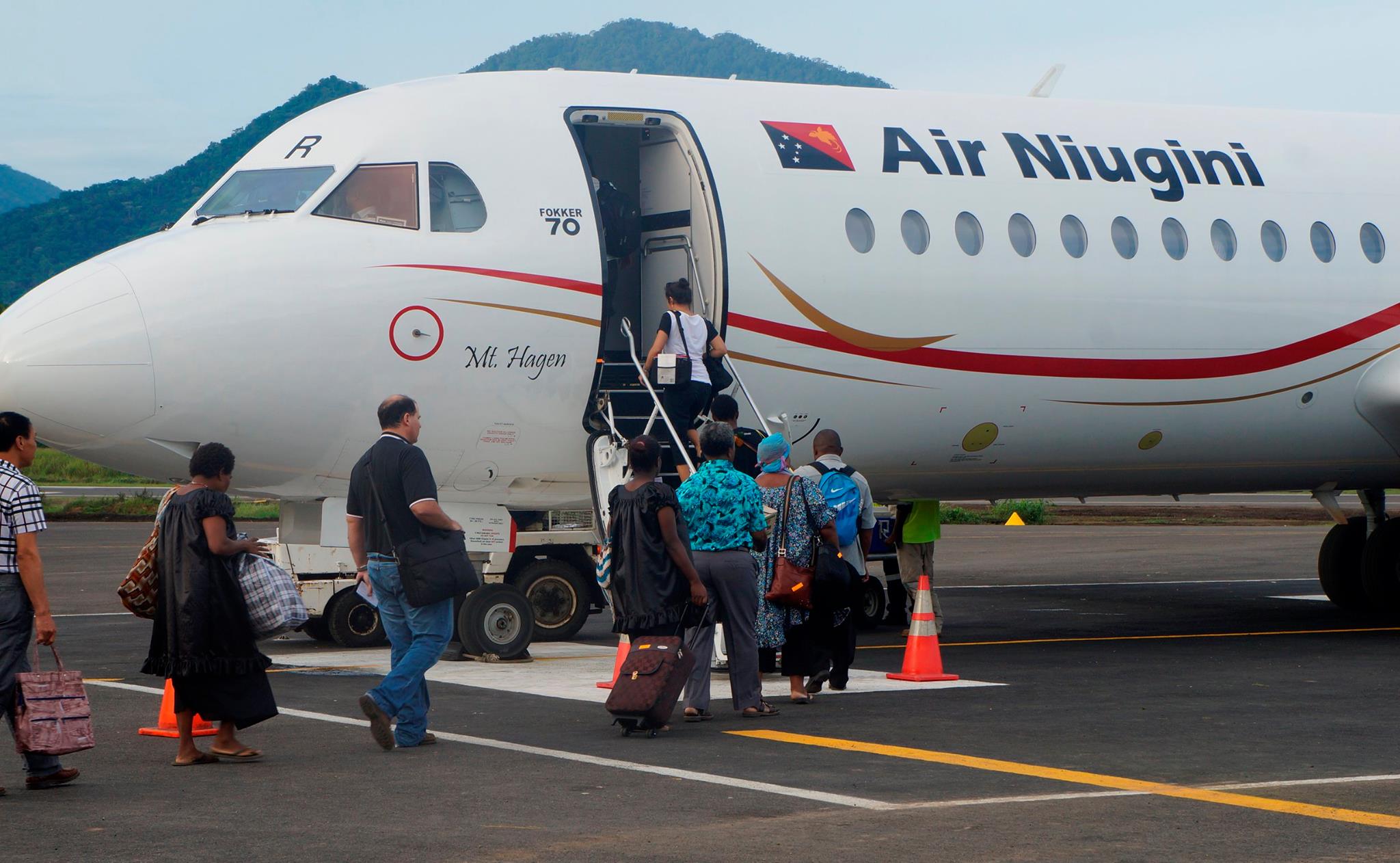 Resumption Of Air Niuginis Jet Services To Hoskins Airport