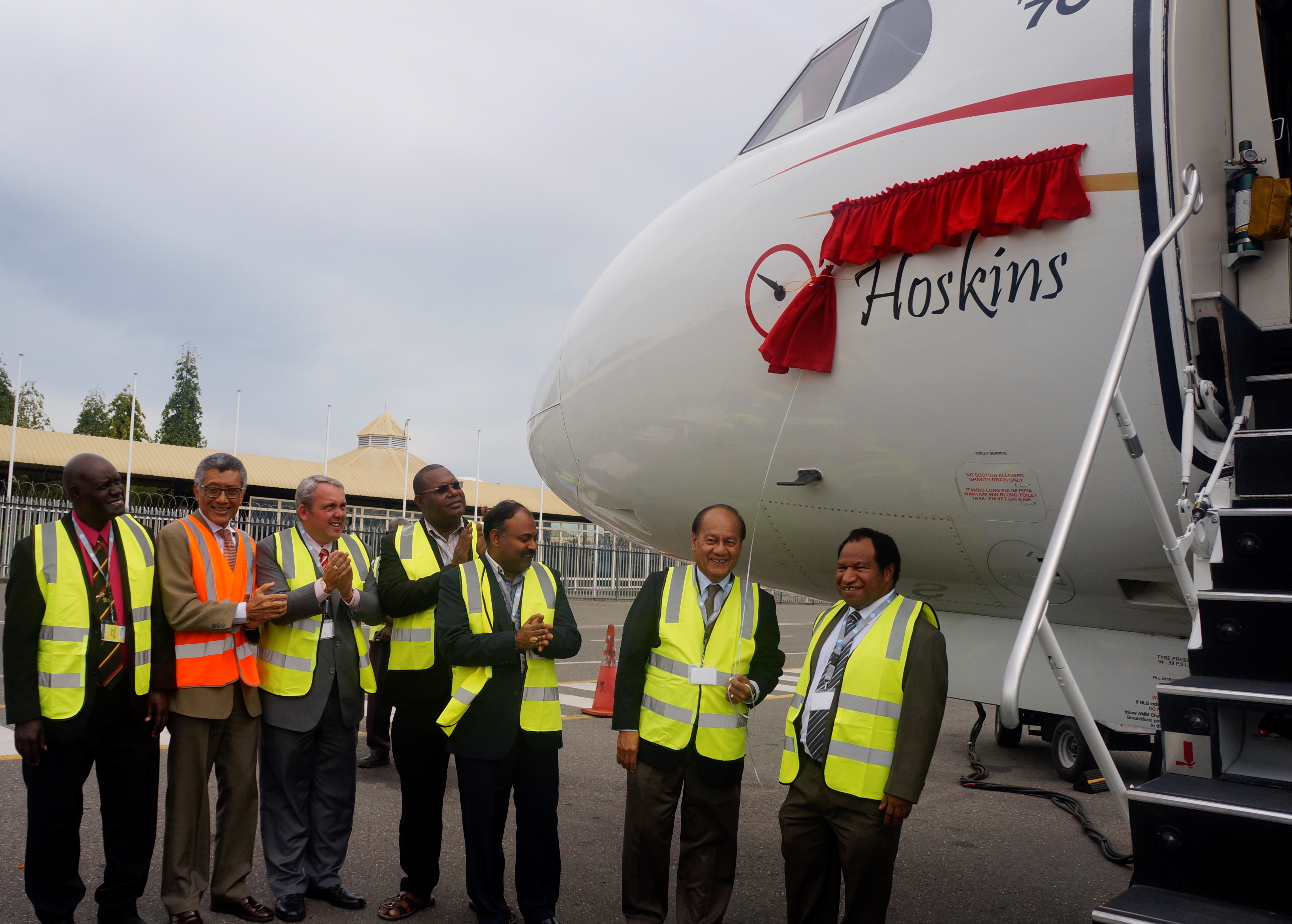 Naming of the third Fokker 70 “Hoskins