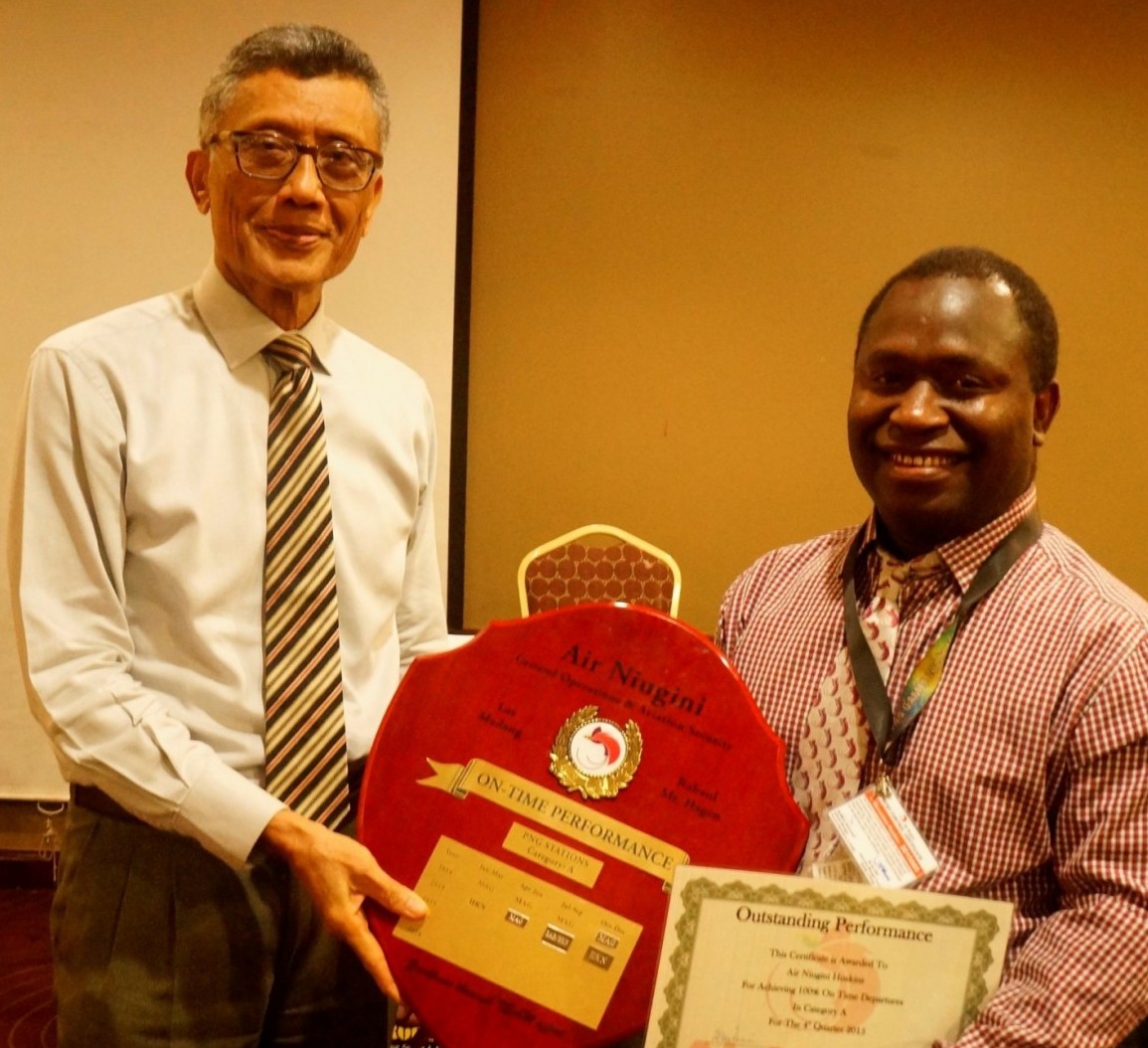 Air Niugini awards best performing Ports in 2016