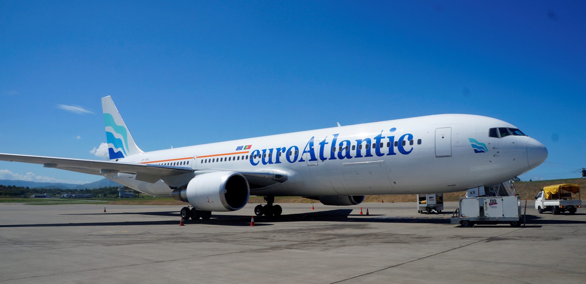Air Niugini leases a B767 from Euroatlantic Airways