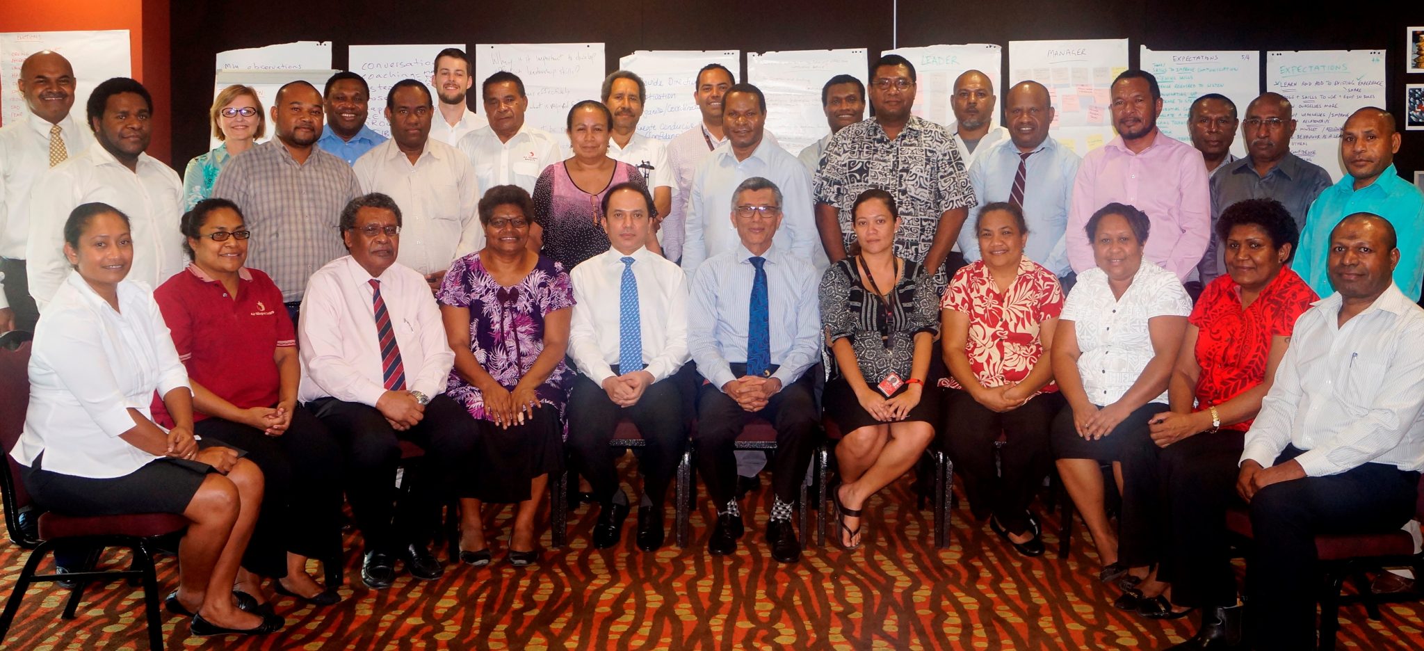 Air Niugini emerging leaders receive training on Management