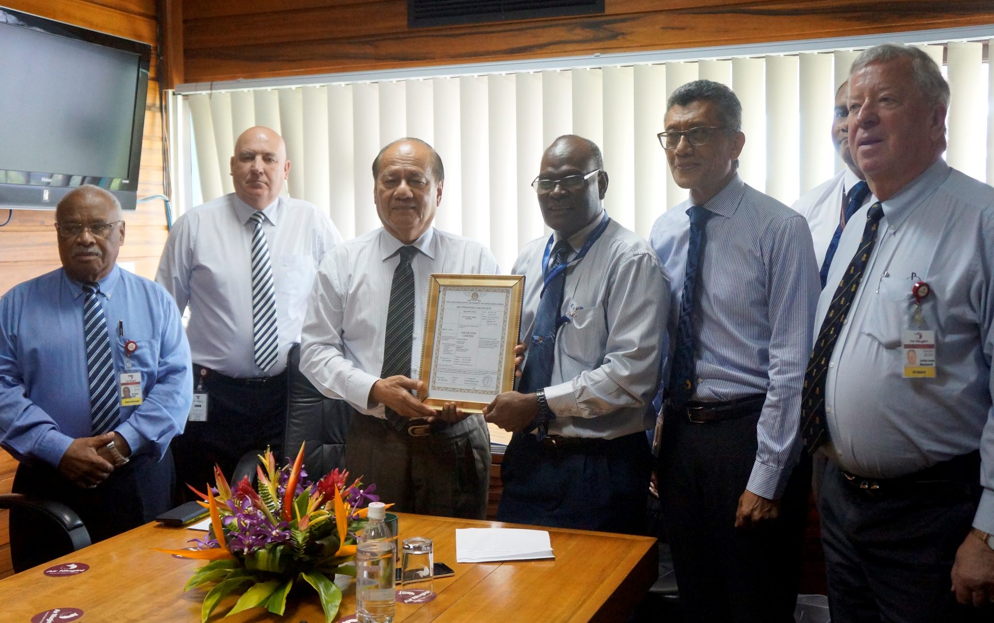 Air Niugini receives Air Operator’s Certificate (AOC)