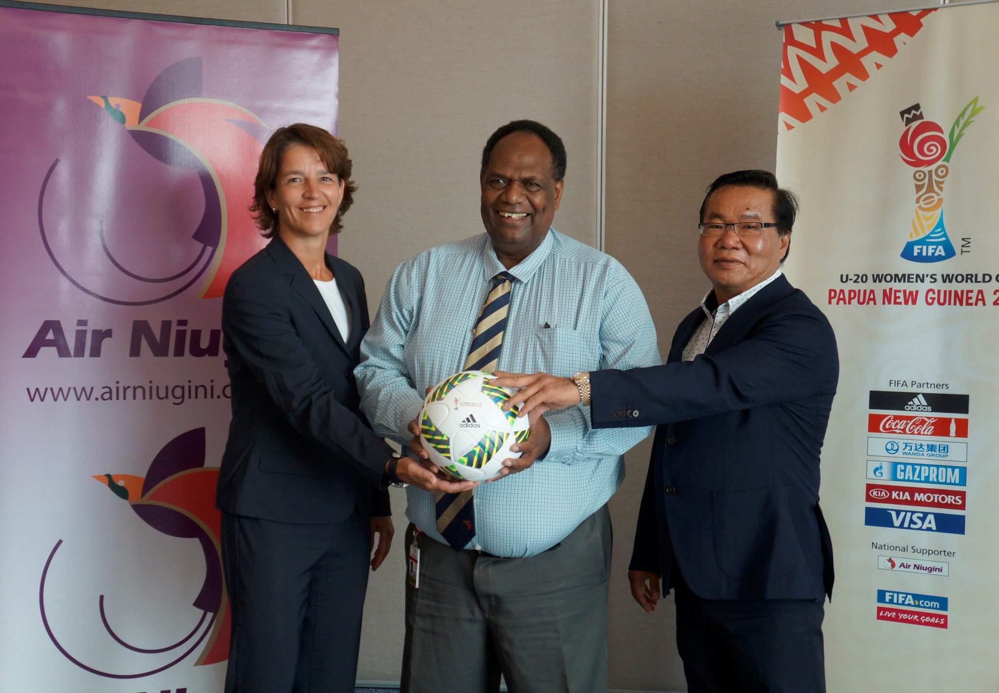 Air Niugini supports FIFA U-20 Women’s World Cup, Papua New Guinea 2016