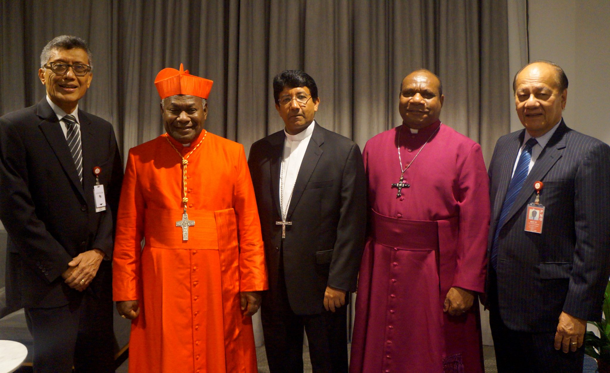 Cardinal’s arrival in Port Moresby