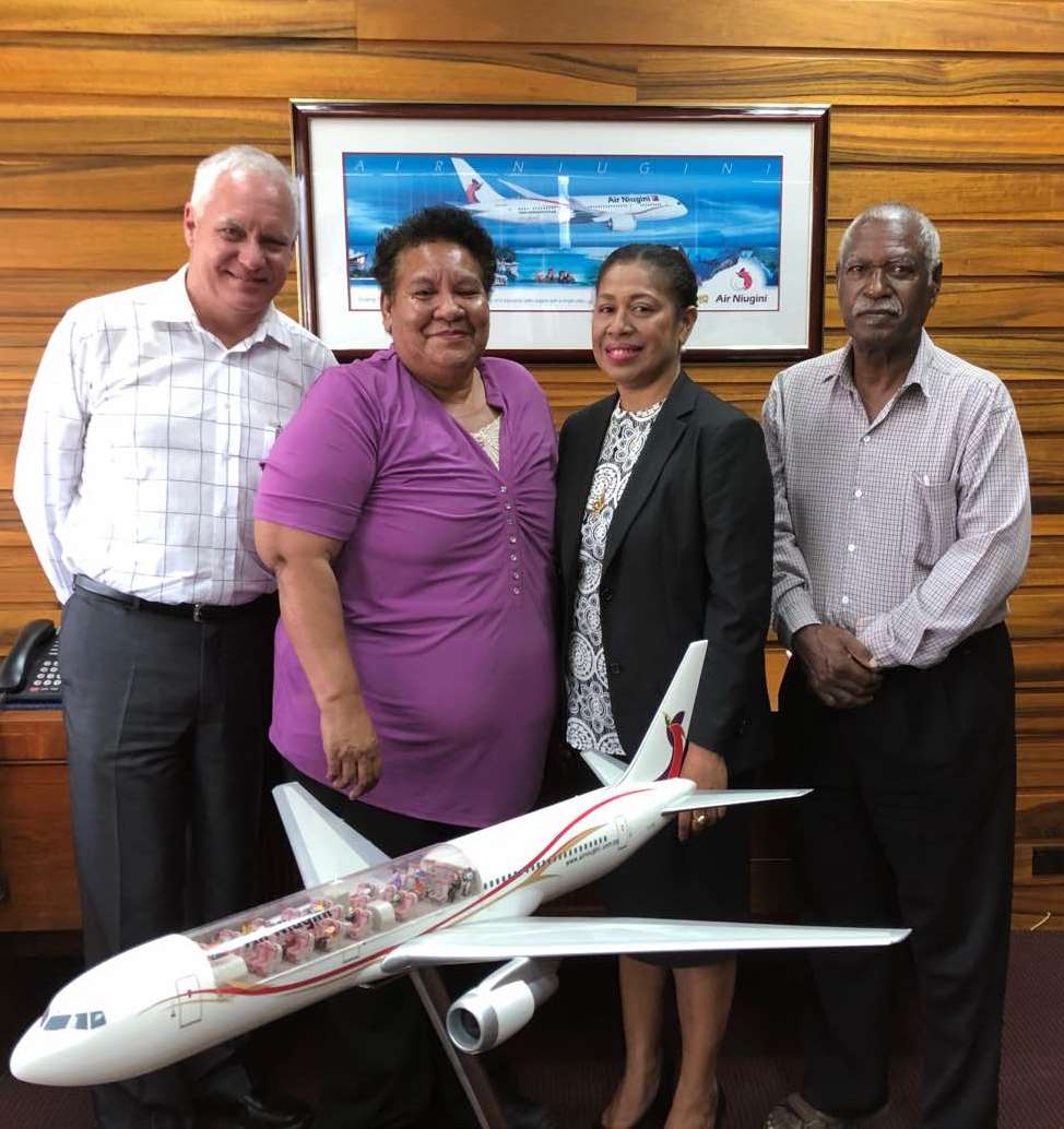 Air Niugini Congratulates Staff