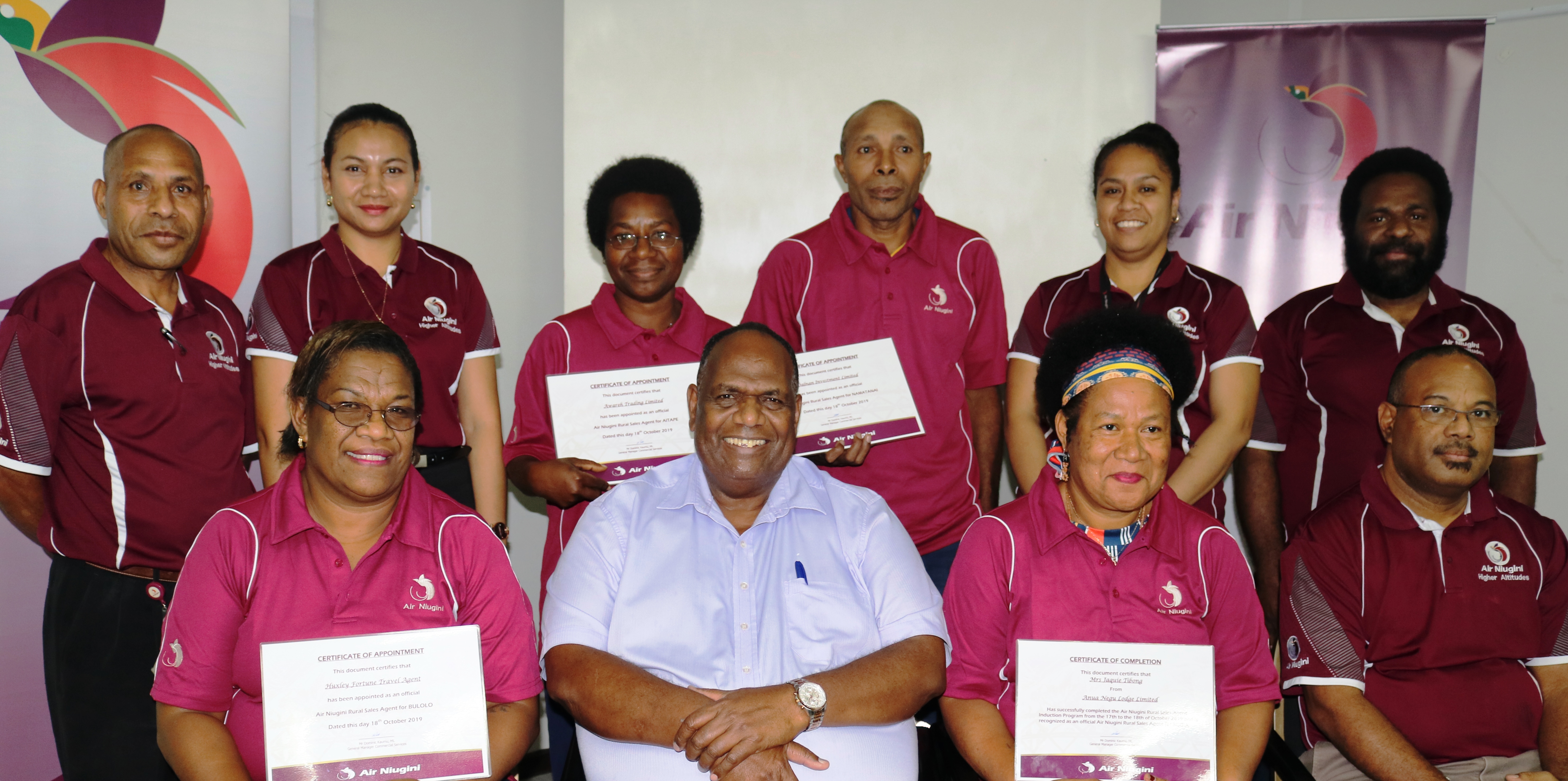 Air Niugini Trains More Rural Sales Agents