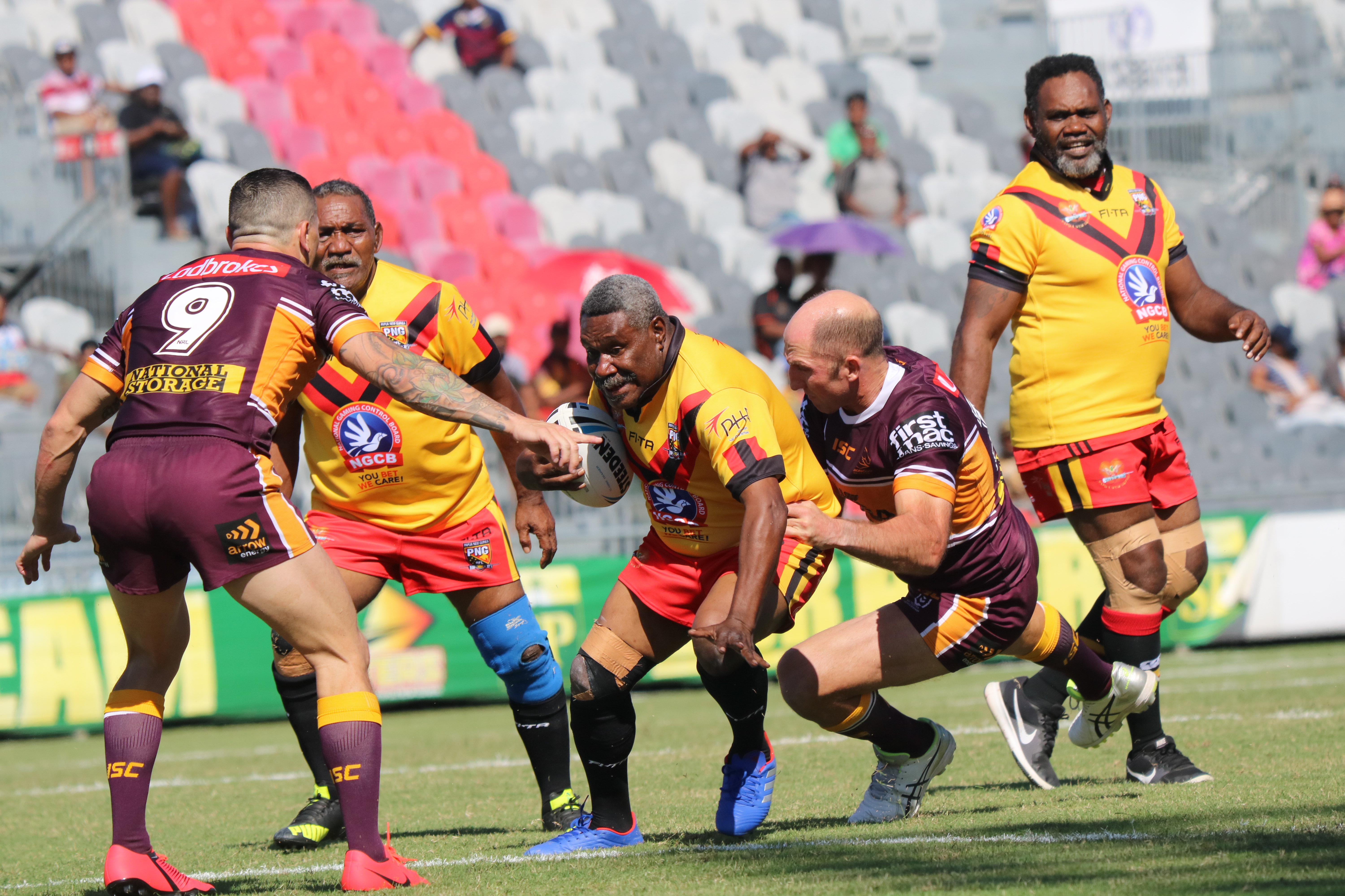 Kumul Legend And Air Niugini Staff Member , Richard Wagambie