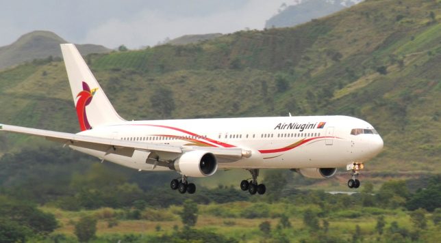 9. Air Niugini certified as a 3-Star airline for airport and product quality