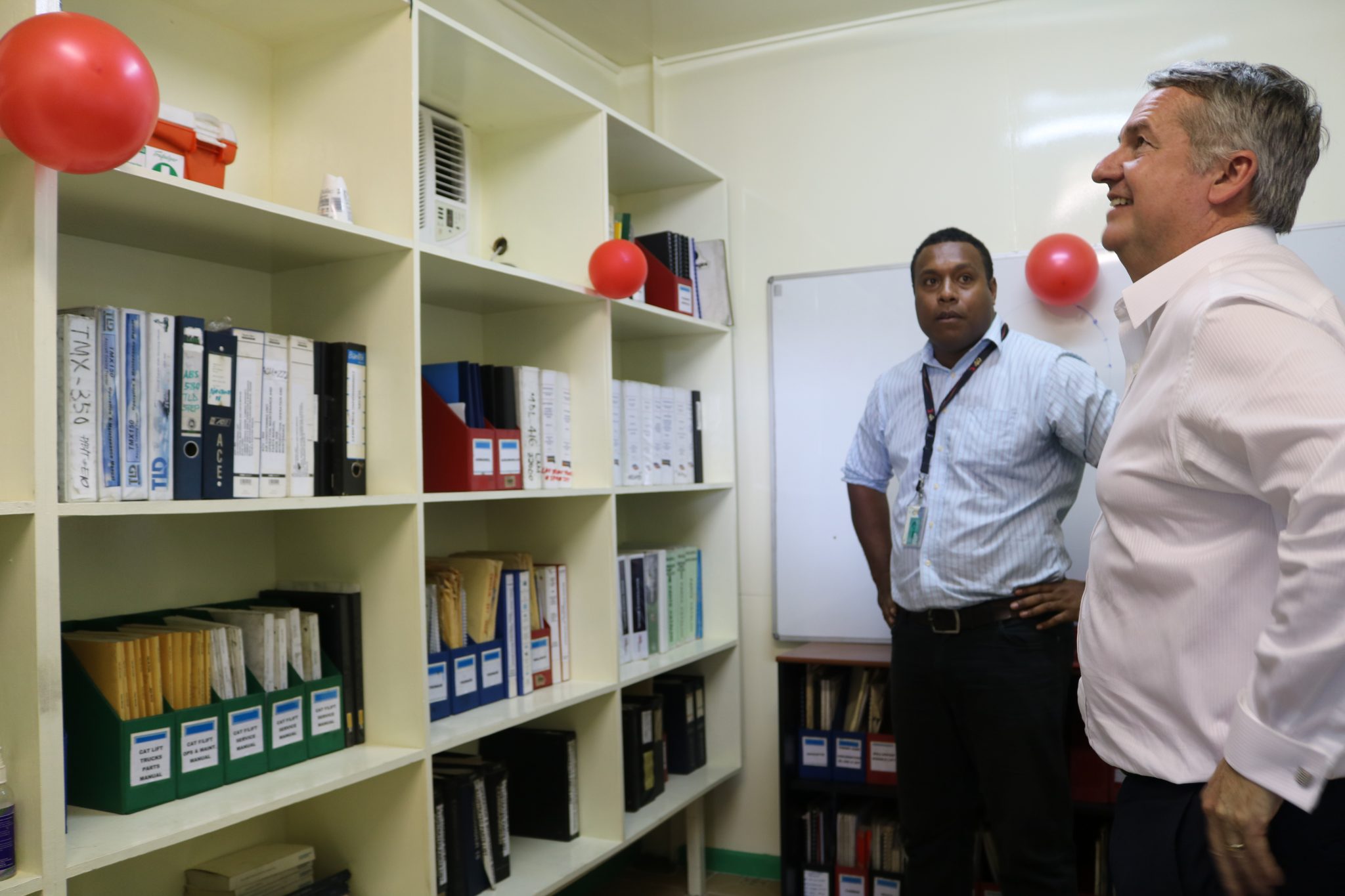 Air Niugini Renovates Foremen’s Technical Library