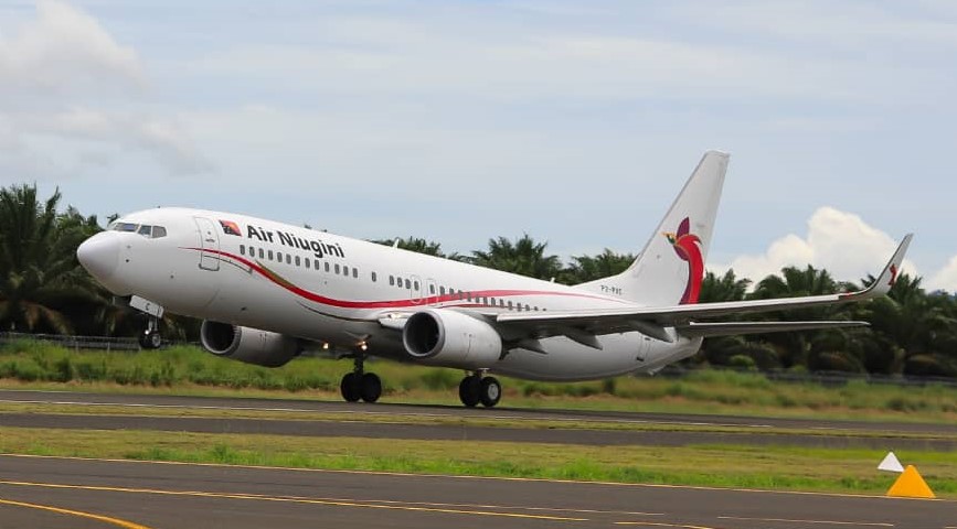 AIR NIUGINI UPGRADES MANUS ISLAND FLIGHTS  TO LARGER BOEING 737 AIRCRAFT