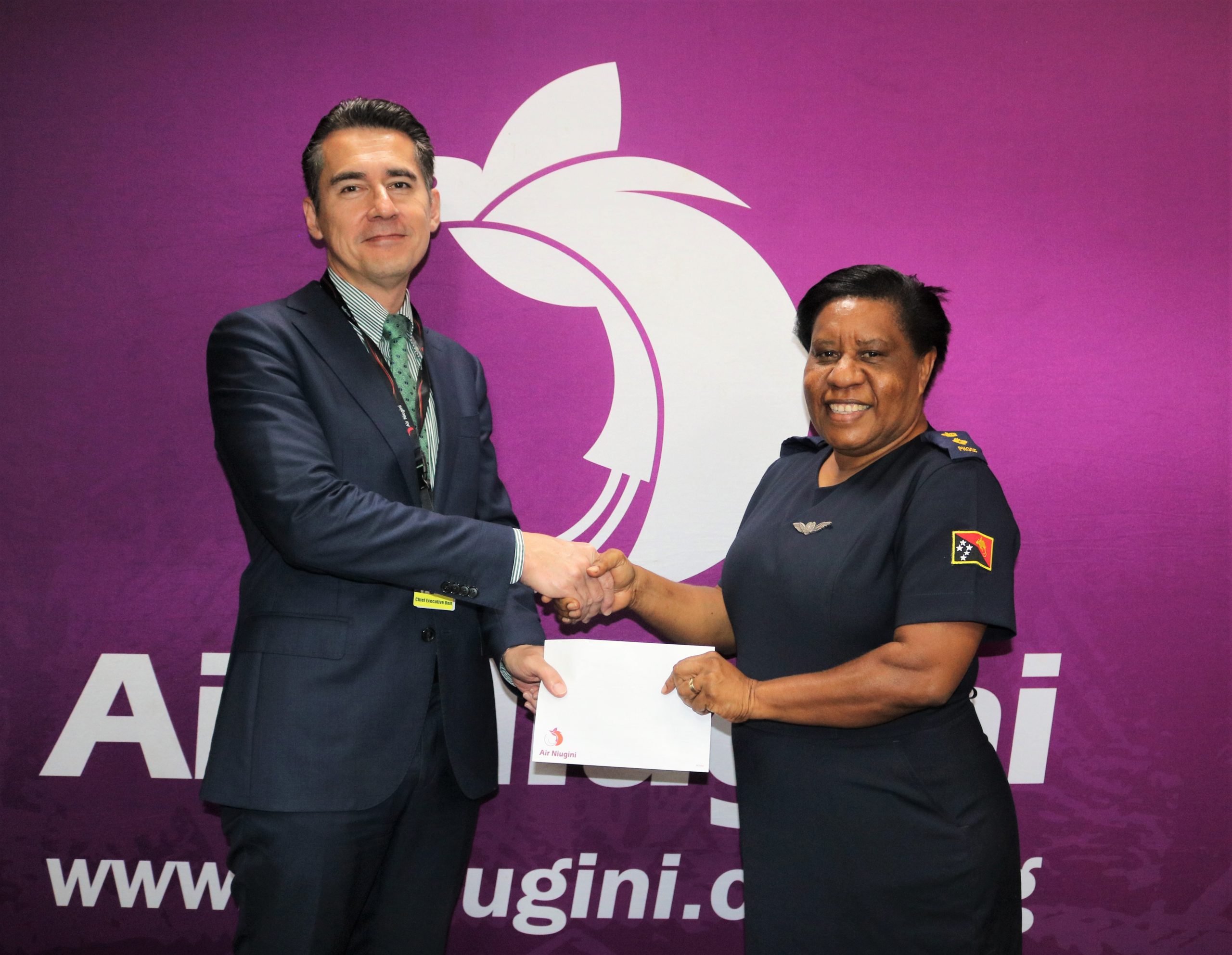 AIR NIUGINI SUPPORTS PNGDF’S FIRST FEMALE  COMMANDING OFFICER & PILOT TO NEW ZEALAND AVIATION SUMMIT