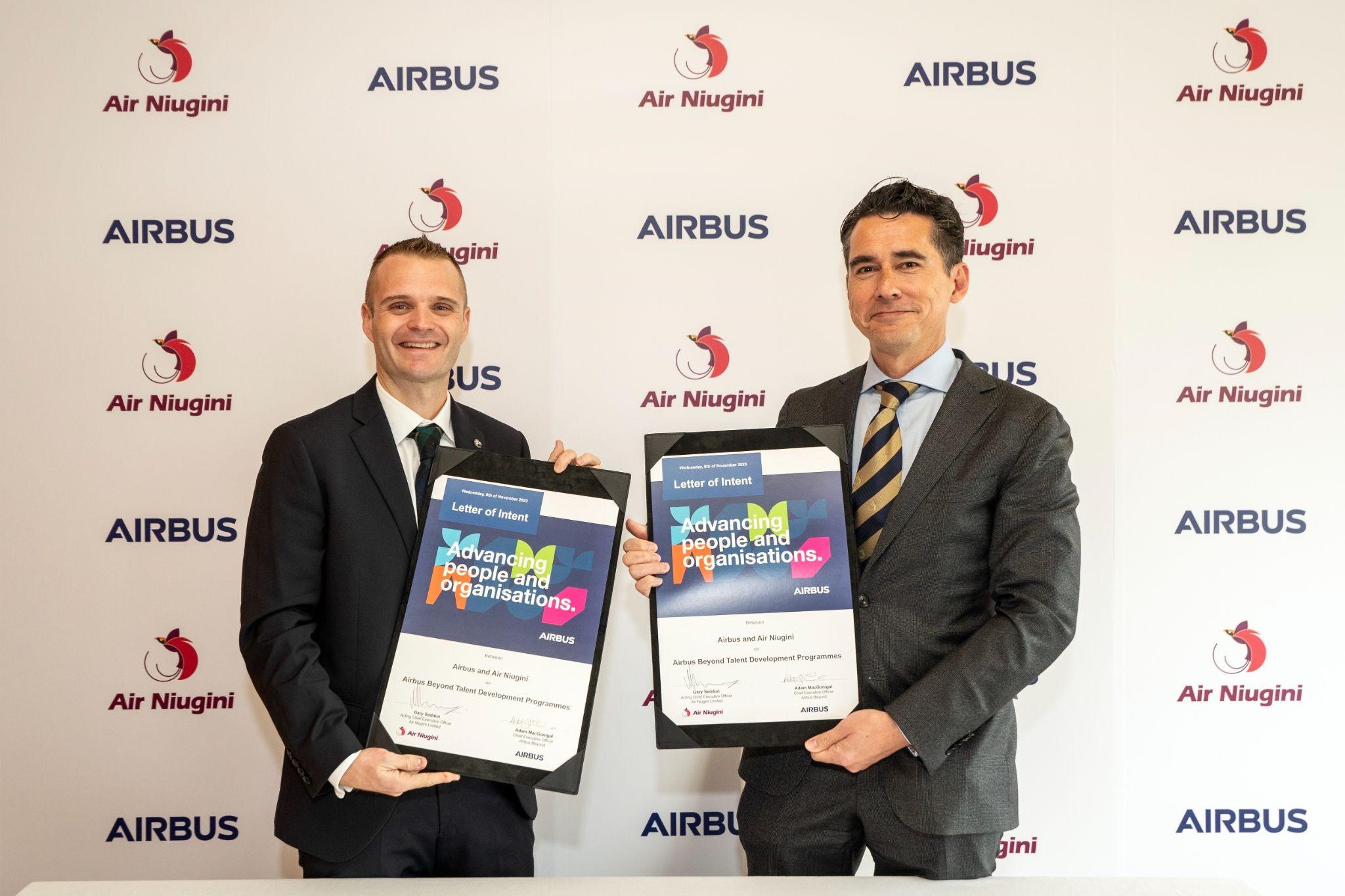 Airbus Beyond to provide Air Niugini with training services